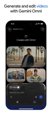 Google Gemini — Bildschirmfotos 1