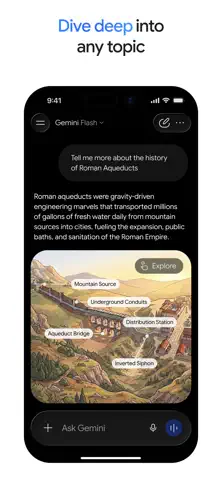 Google Gemini — Bildschirmfotos 4